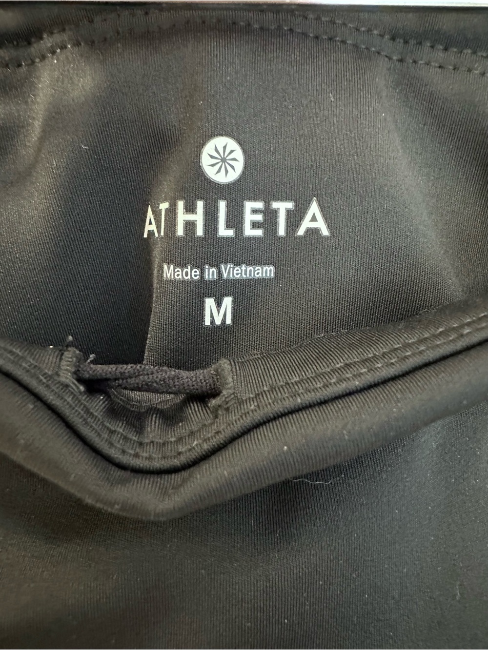 Athleta High Rise Precision 7/8 Tight Legging Black Medium - Picture 6 of 12